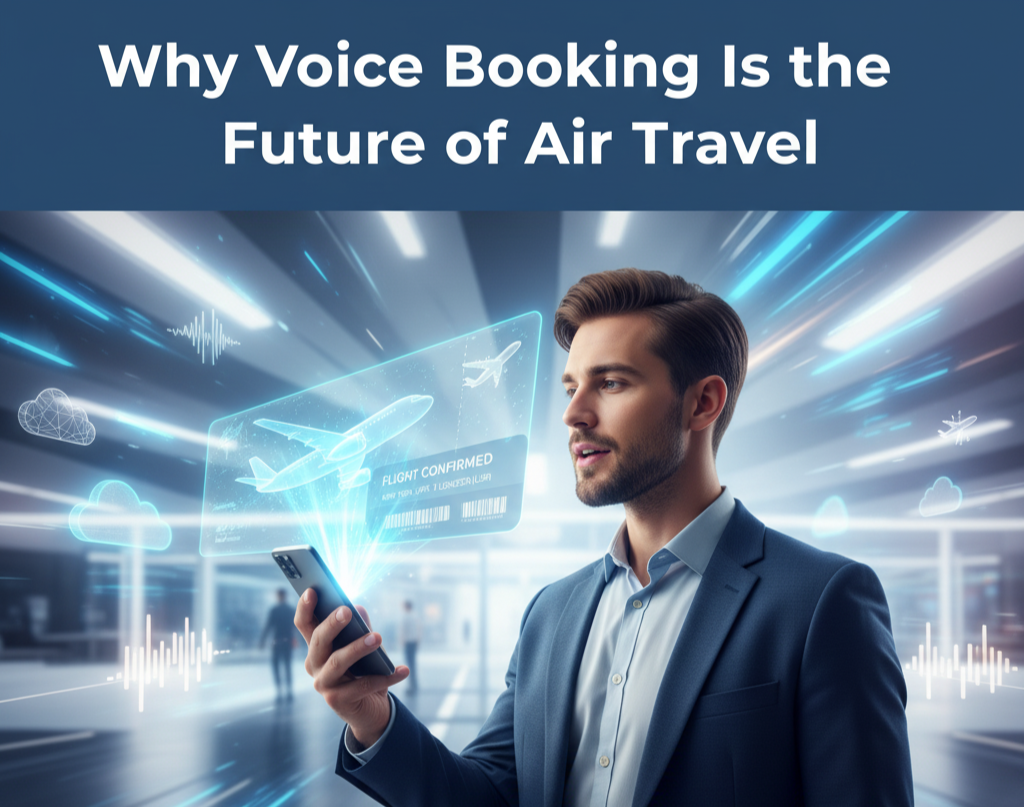 Why voice-booking is the future of air travel?